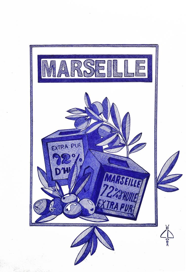 Affiche Marseille Bic5